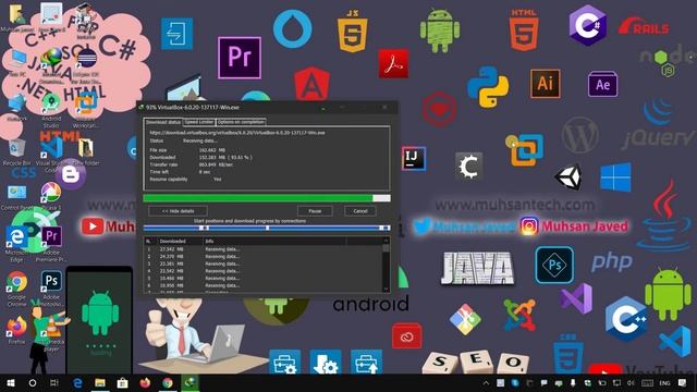 How to Download and Install Virtual Box last version windows 10 смотреть онлайн