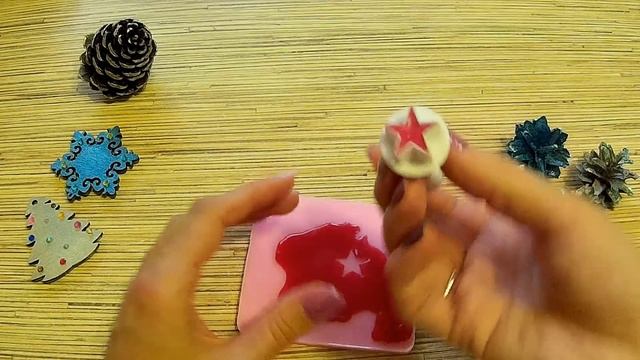 Мастер-класс по мыловарению ? Новогоднее мыло "Ёлочки" ? Мыловарение для начинающих ? Soap making смотреть онлайн