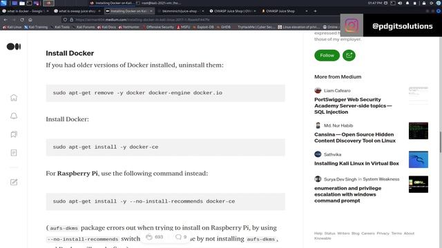 How to Install Docker and OWASP Juice Shop in Kali Linux | OWASP Juice Shop Setup | InfoSec Pat смотреть онлайн
