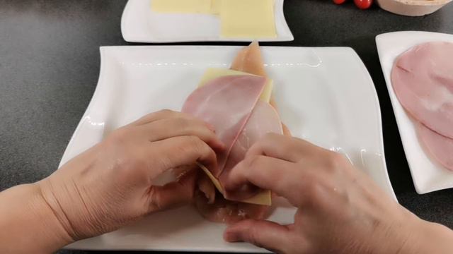 Cordon bleu in Blätterteig mal anders, jetzt mache ich es nur noch so! Super Rezept !!! смотреть онлайн