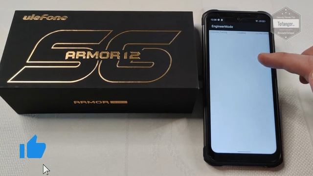 Ulefone Armor 12 Smartphone 5G - 8GB Ram & 128GB Rom - Android 11-  Dimensity 700 - Unboxing