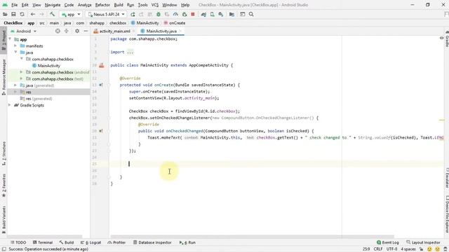 Checkbox in android - learn to create and use checkbox in android and add checkbox programmatically смотреть онлайн