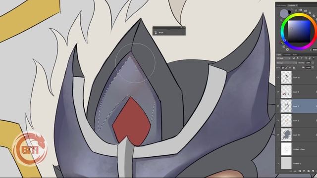 How to draw CHIBI CHARACTERS | ERLANG SHEN by BMSOLARI смотреть онлайн