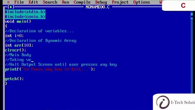 Array Basic - Initialize, Declare, User Input & displaying array - C Programming смотреть онлайн