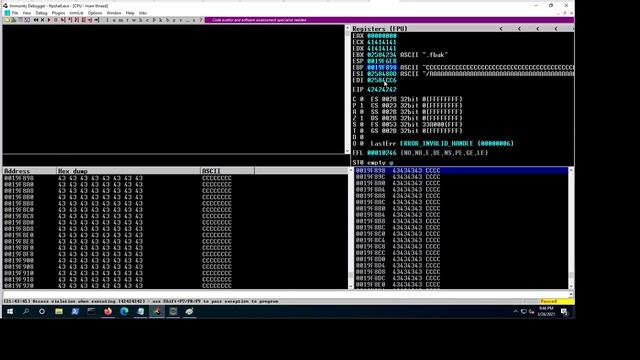 14-Client Side Exploitation using Evil Server, No JMP ESP, and NULL Bytes смотреть онлайн