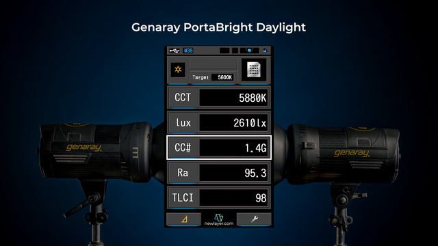 Genaray PortaBright Battery Powered LED Review | 100W Daylight & Bi-Color COB Video Lights смотреть онлайн