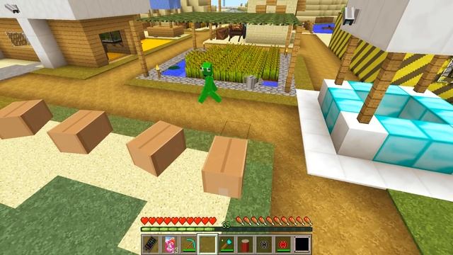 Я СКРЫВАЮСЬ ОТ ЗЕЛЕНОГО РАДУЖНОГО ДРУГА ПОД КРОВАТЬЮ В МАЙНКРАФТ 100% ТРОЛЛИНГ МУЛЬТ RAINBOW FRIEND смотреть онлайн