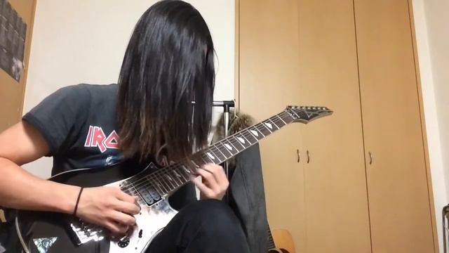All Shall Perish awaken the dreamers guitar solo cover смотреть онлайн