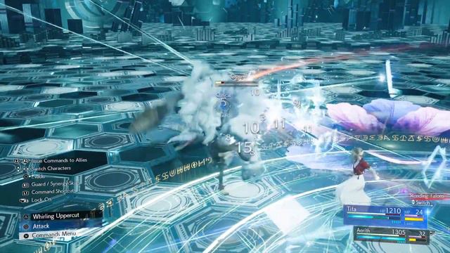 Final Fantasy VII Rebirth Demo Junon Update. Girls Only vs Phoenix. смотреть онлайн
