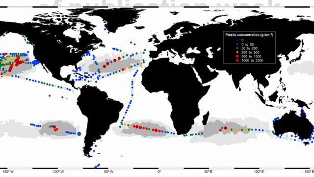 Map Shows Where Our Plastic Collects In Ocean смотреть онлайн