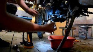 Т. О.  250 км. пробега. Меняю масло, устраняю течь топливного крана Motoland XR 250 Enduro