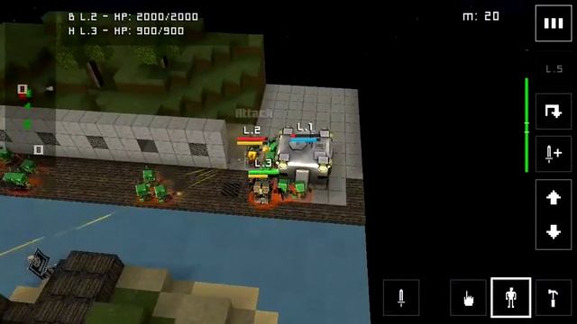 Block Fortress War - Earth 3 (With Goblocks) смотреть онлайн