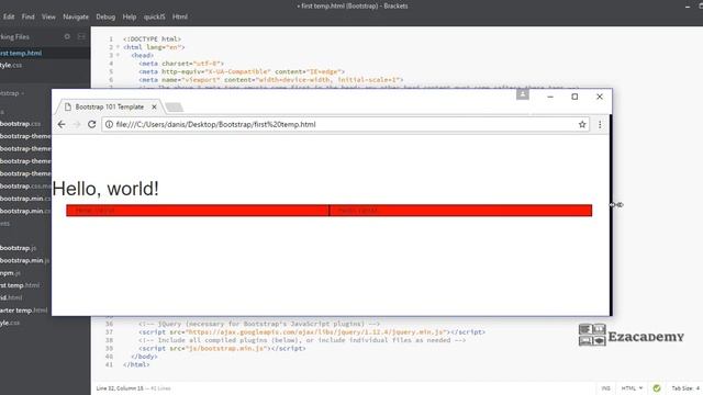 Learn Bootstrap Grid System briefly [12 column webpages] [4] смотреть онлайн