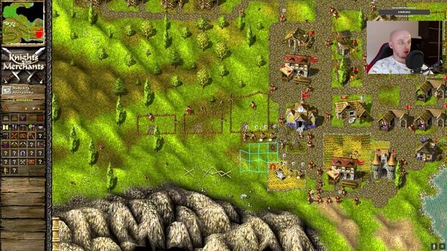 Knights and Merchants / KaM Remake - Кампания Разрушенная Империя - Миссия 4 (стрим) смотреть онлайн