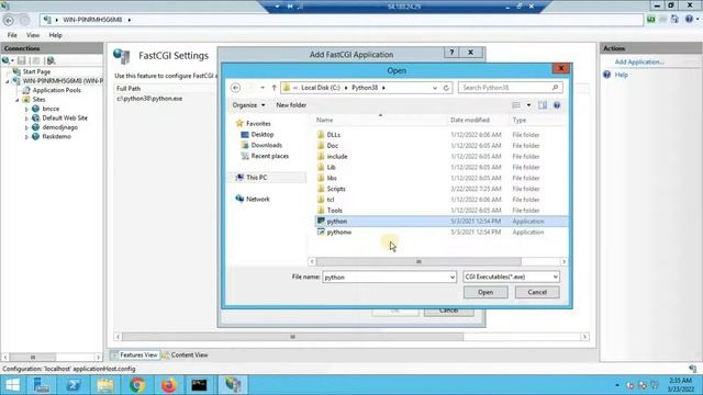 How To Create Python Flask Web App In Windows VPS IIS смотреть онлайн