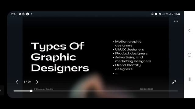 Learn Graphics Design Using Canva - Oluwadamilola Ojo смотреть онлайн