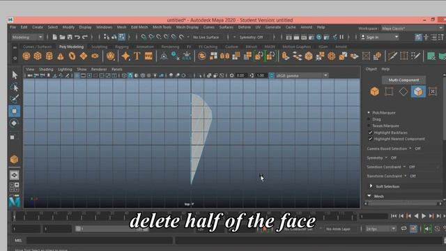 How to model a flower in maya 2020 easy tricks смотреть онлайн