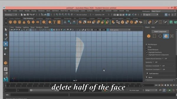 How to model a flower in maya 2020 easy tricks