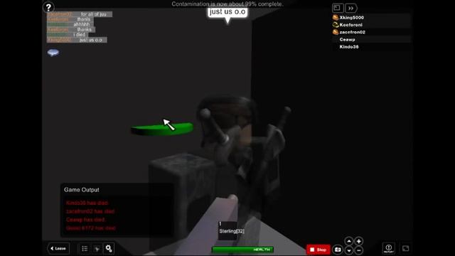 ROBLOX-Contamination Full Playthrough смотреть онлайн