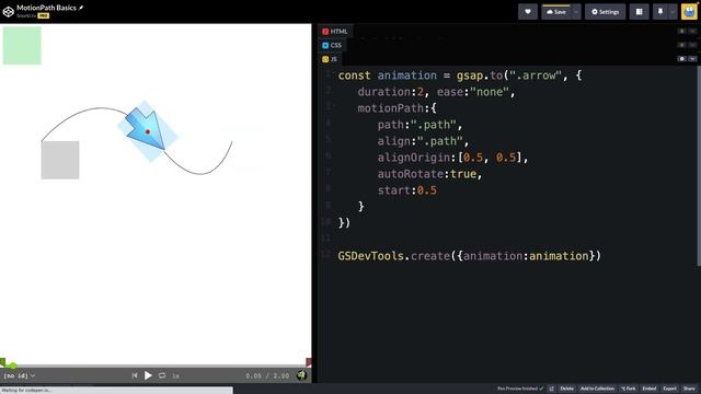 GSAP MotionPath Plugin For Beginners