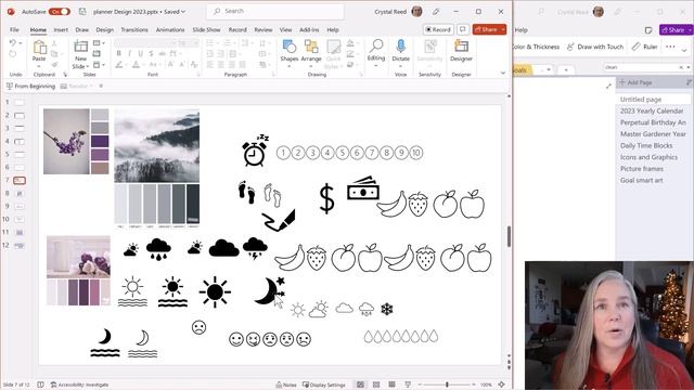 Creating Icons in PowerPoint to use in OneNote Planner смотреть онлайн