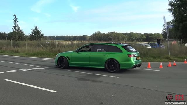 720HP Audi RS6 C7 with Decat Milltek Exhaust - LOUD Revs, Accelerations & Crackles смотреть онлайн