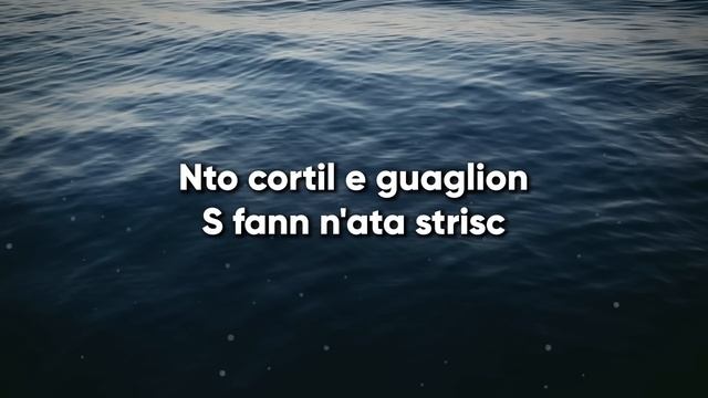 Stefano Lentini, Matteo Paolillo - O' MAR FOR (Testo/Lyrics) - Mare Fuori 3 смотреть онлайн