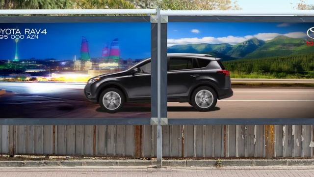Toyota 3D hərəkətli çap outdoor. смотреть онлайн