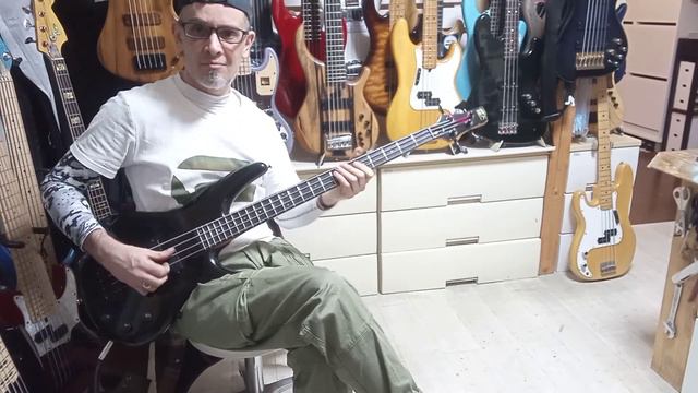 Vintage Japanese Bass Guitars; Ibanez SR530 Fujigen Made 1990 BASS GUITAR TEST / BASS REVIEW смотреть онлайн
