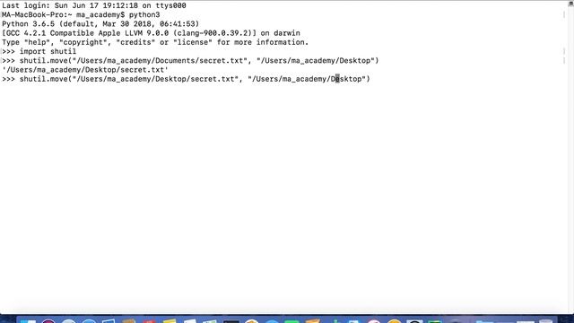 Moving and Renaming Files and Folders Using the shutil Module - Python Recipe смотреть онлайн