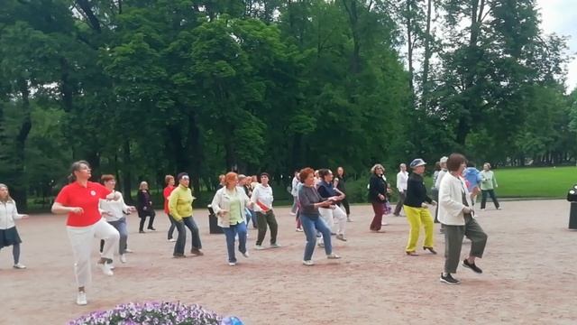 Электрик слайд в Михайловском саду 26.05.23 смотреть онлайн