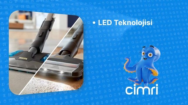 Tek Hareketle Sil Ve Süpür: Karşınızda PHILIPS XC8349/01 Şarjlı Dik Süpürge Islak & Kuru Temizlik