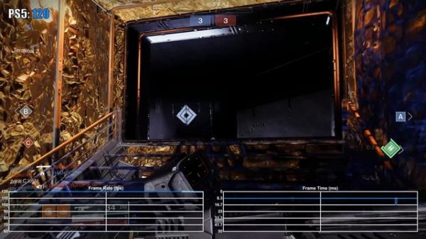 Destiny 2 120fps Mode PS5 and Xbox Series X Frame Rate Test