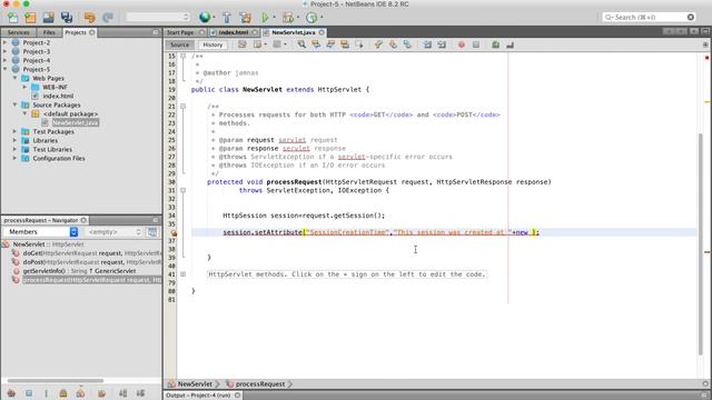 [Tutorial-5] Sessions in Java Web Application смотреть онлайн