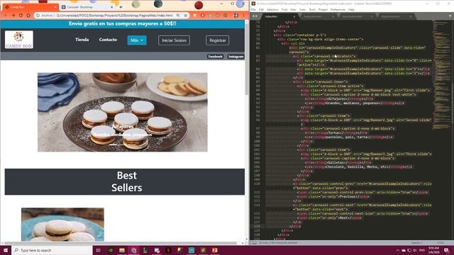 Proyecto Bootstrap смотреть онлайн
