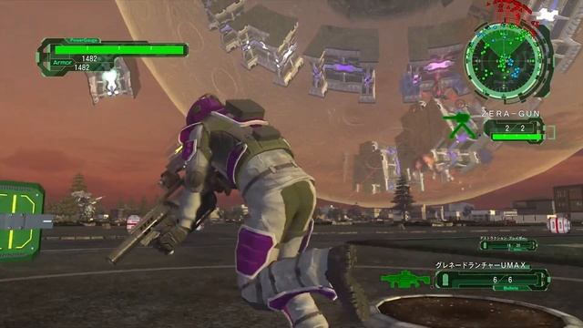 Earth Defense Force 6 - Mission 132 (English Subtitles) - The Eleventh Ship - Ranger - PS5 смотреть онлайн