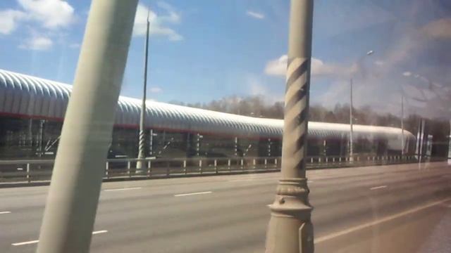 Второй новый участок трассы "Солнцево - Бутово" - на автобусах 272, 876 и 890к смотреть онлайн