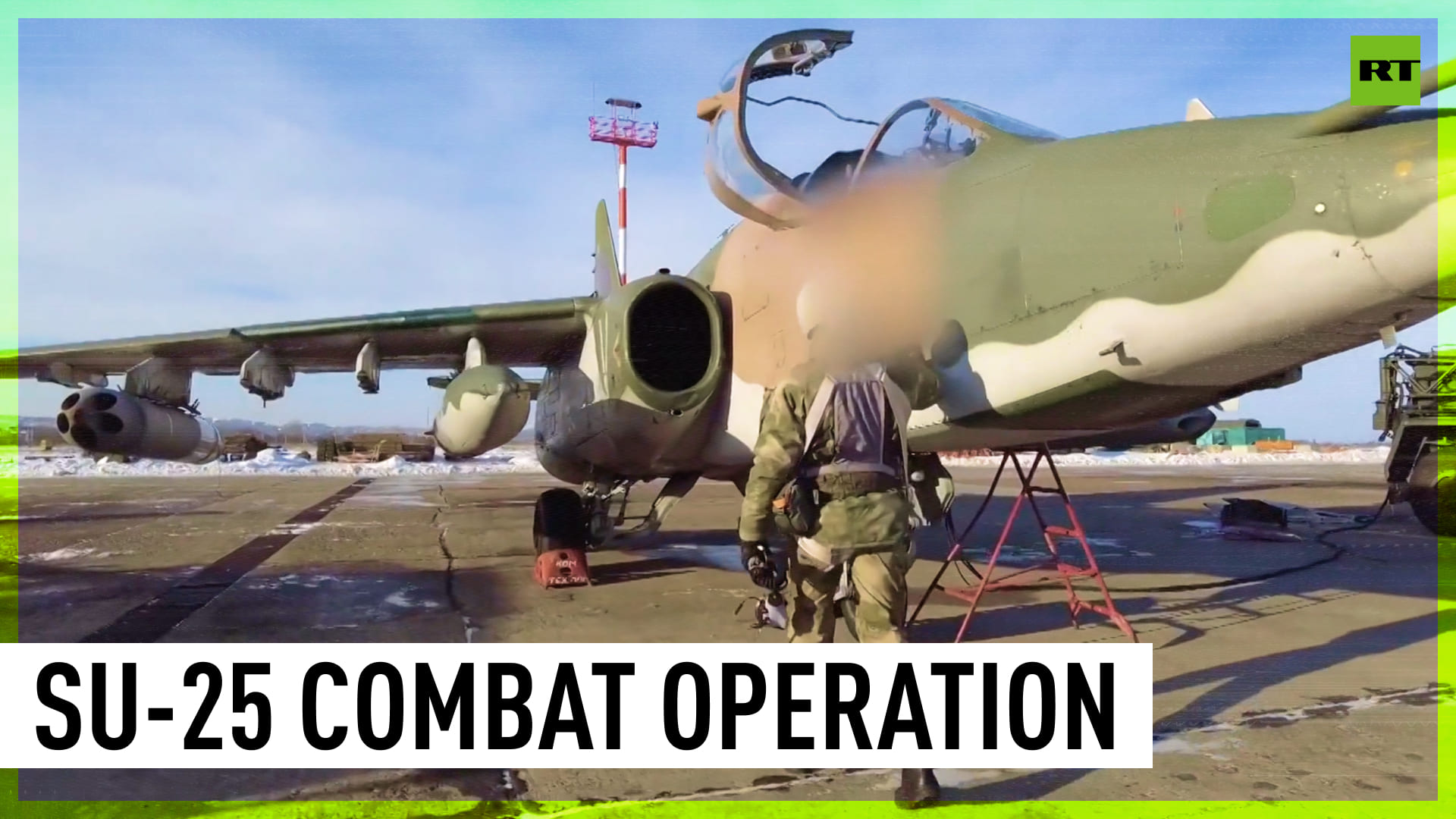 Su-25 Crews Launch Air Strikes On Ukrainian Positions