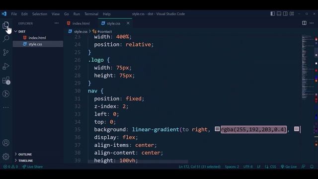 Free One page sliding navbar home page design Tutorial HTML CSS смотреть онлайн