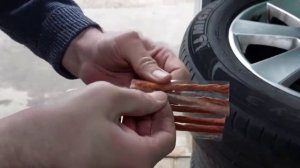 НАЕХАЛ НА САМОРЕЗ? КАК ЗАКЛЕИТЬ КОЛЕСО? САМЫЙ ПРОСТОЙ И ДЕШЁВЫЙ ВАРИАНТ РЕМОНТА