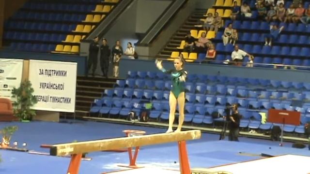 бревно Сапронова.Stella Zakharova Cup