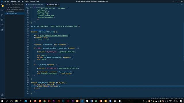 Store WordPress External API query content to a local Plugin file смотреть онлайн