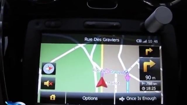 Test GPS Media Nav Renault Dacia par GPS Carminat смотреть онлайн