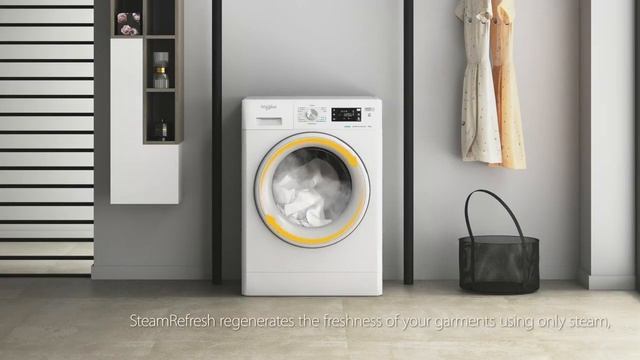 Whirlpool samostalna mašina za pranje veša s prednjim punjenjem: 9,0 kg - FFB 9458 WV EE | bazzar.r смотреть онлайн