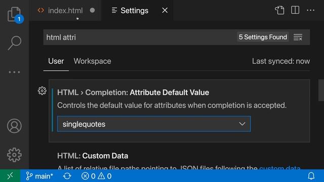 VS Code tips — Switching to single quotes for attribute completions in html смотреть онлайн