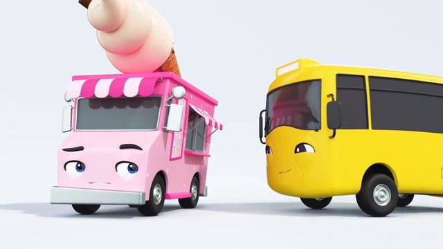 WOW! Buster Has Ice Cream On His Head | Go Buster! | Bus Cartoons for Kids! | Funny Videos & Songs смотреть онлайн