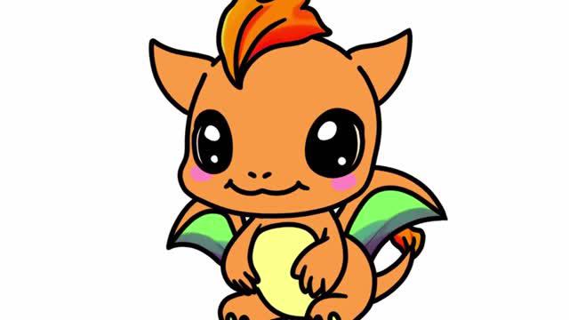 КАК НАРИСОВАТЬ ДРАКОНА 🐲 смотреть онлайн