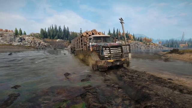Best Logging Truck Royal BM17 SE In SnowRunner Season 12 @TIKUS19 смотреть онлайн
