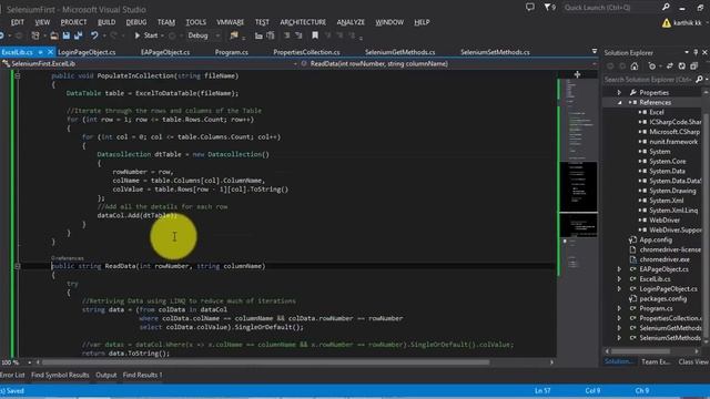 Data Driven Testing in Selenium with C# -- Part 12 (Selenium automation with C#) смотреть онлайн