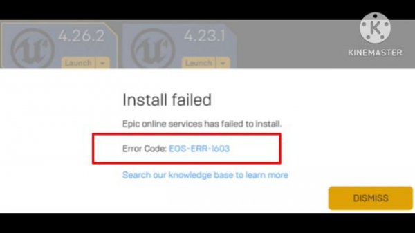 Fix Error Code EOS-ERR-1603 For Epic Games Launcher | Error Code EOS-ERR-1603 Epic launcher